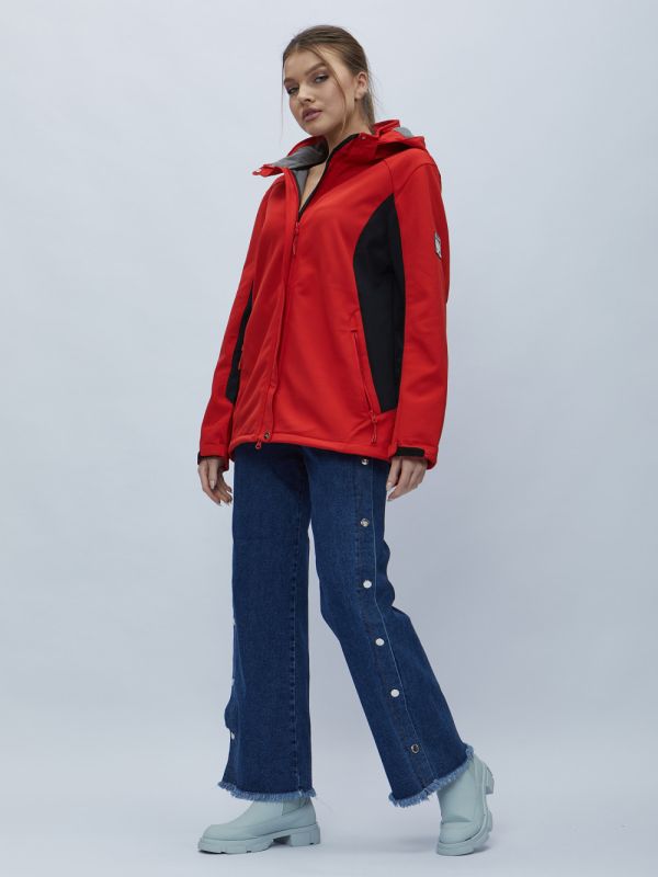 Women's windbreaker MTFORCE large red 22211Kr